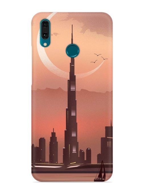 Landmark Burj Khalifa Snap Case for Honor Y9 (2019) Zapvi