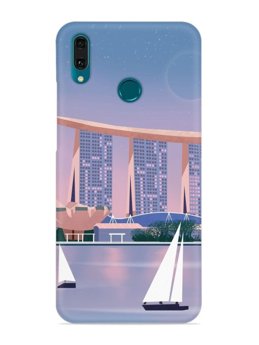 Singapore Scenery Architecture Snap Case for Honor Y9 (2019) Zapvi