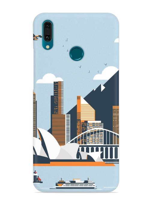 Sydney Opera Landscape Snap Case for Honor Y9 (2019) Zapvi