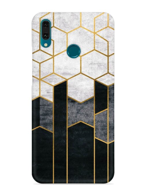 Cube Marble Art Snap Case for Honor Y9 (2019) Zapvi