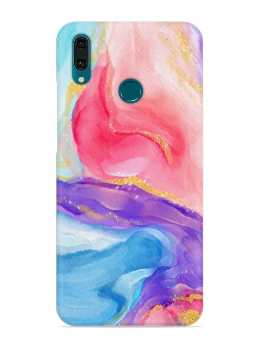 Watercolor Gradient Snap Case for Honor Y9 (2019)