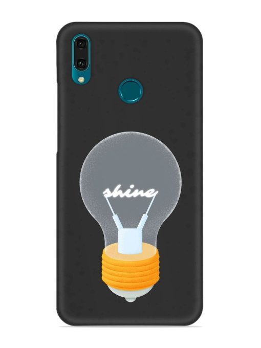 Bulb Background Snap Case for Honor Y9 (2019) Zapvi