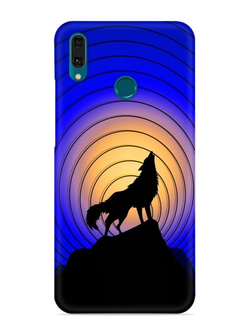 Fox Roaring Design Snap Case for Honor Y9 (2019) Zapvi