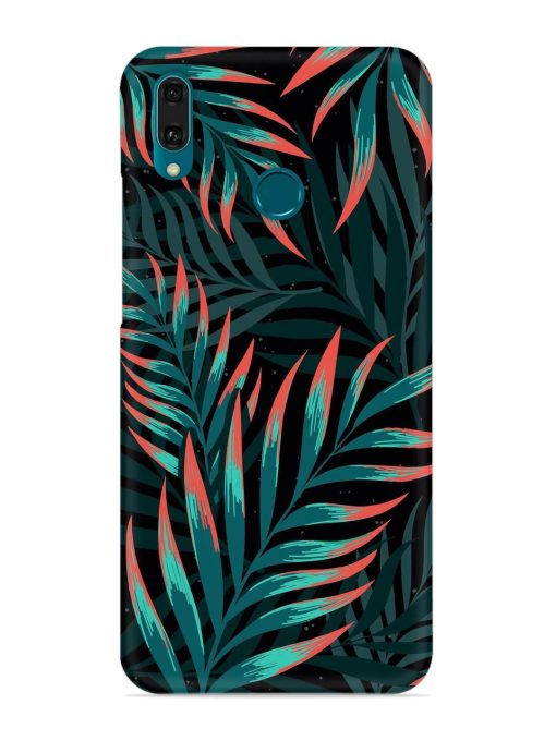 Green Leaf Art Snap Case for Honor Y9 (2019) Zapvi