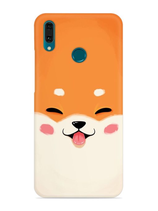 Happy Cat Art Snap Case for Honor Y9 (2019) Zapvi