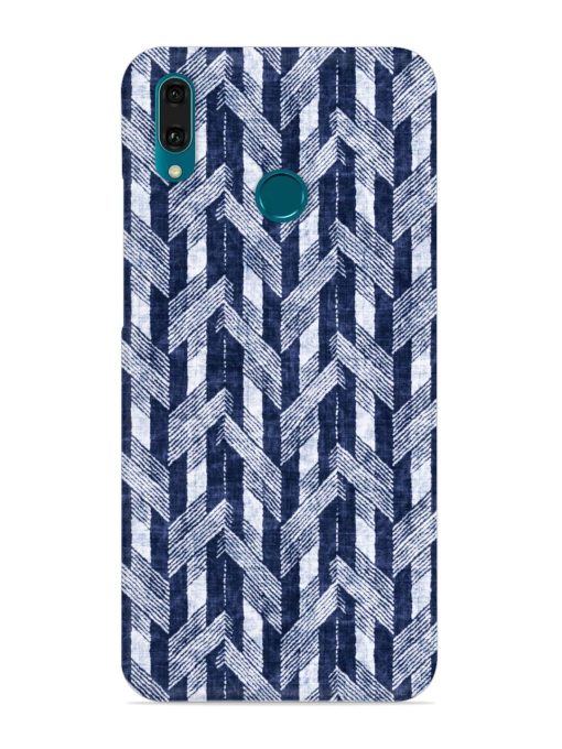 Abstract Herringbone Motif Snap Case for Honor Y9 (2019) Zapvi