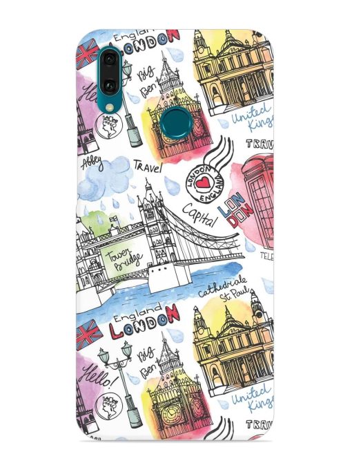 Vector London Landmark Snap Case for Honor Y9 (2019) Zapvi