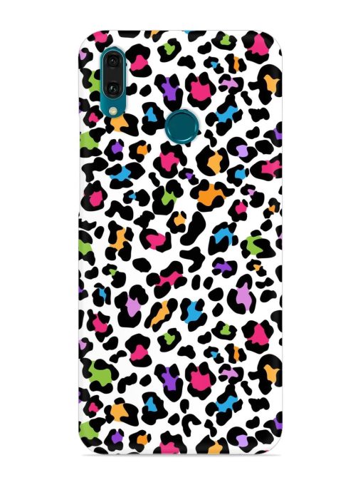 Seamless Leopard Pattern Snap Case for Honor Y9 (2019) Zapvi