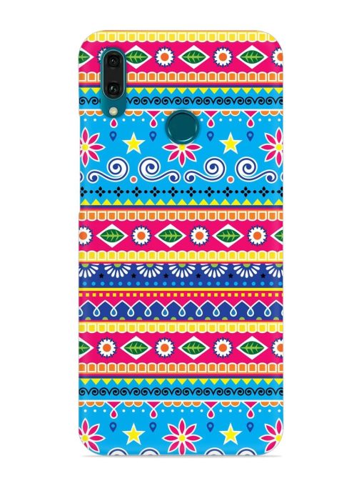 Indian Seamless Snap Case for Honor Y9 (2019) Zapvi