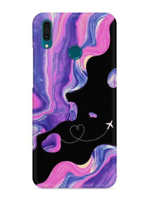 Glitter Art Snap Case for Honor Y9 (2019) Zapvi