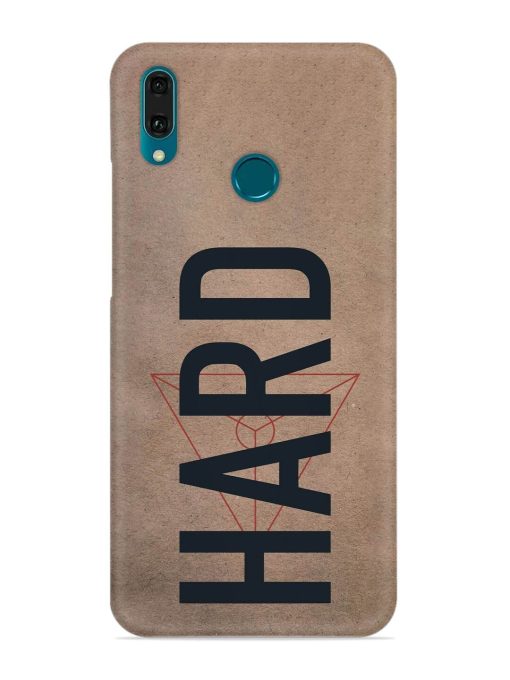 Hard Typo Snap Case for Honor Y9 (2019) Zapvi