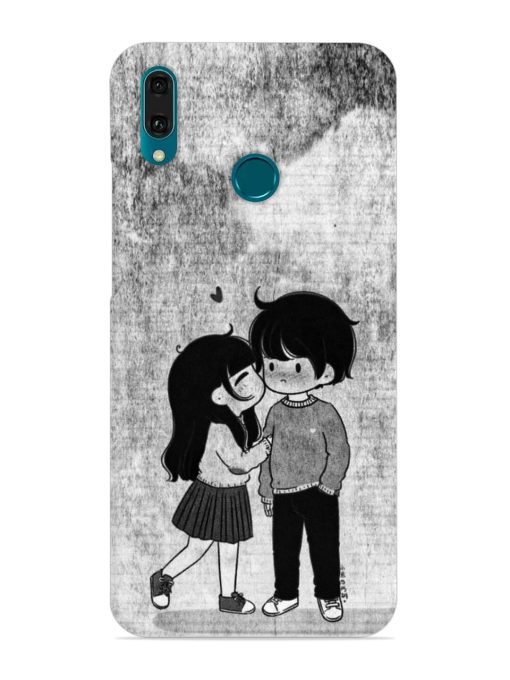 Couple Love Highlights Snap Case for Honor Y9 (2019) Zapvi