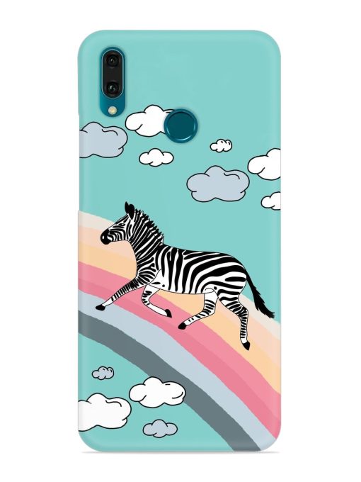 Running Zebra Snap Case for Honor Y9 (2019) Zapvi