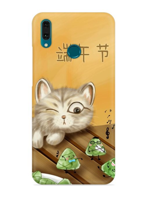 Cat Scorpion Dancing Snap Case for Honor Y9 (2019)