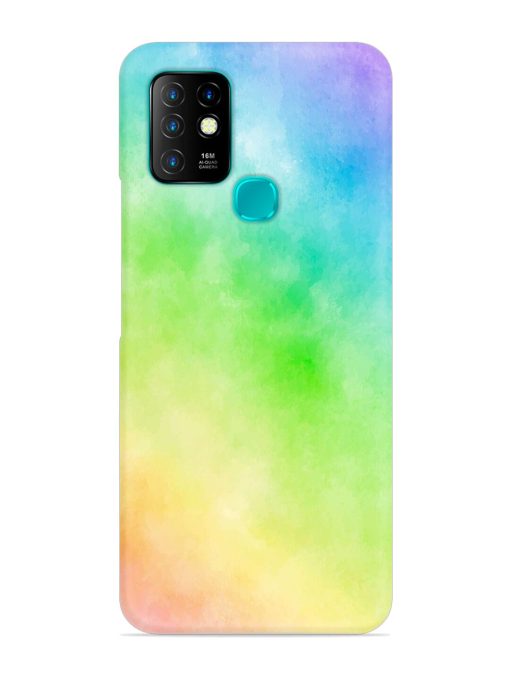 Watercolor Mixture Snap Case for Infinix Hot 10