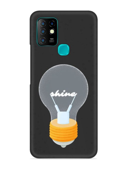 Bulb Background Snap Case for Infinix Hot 10 Zapvi