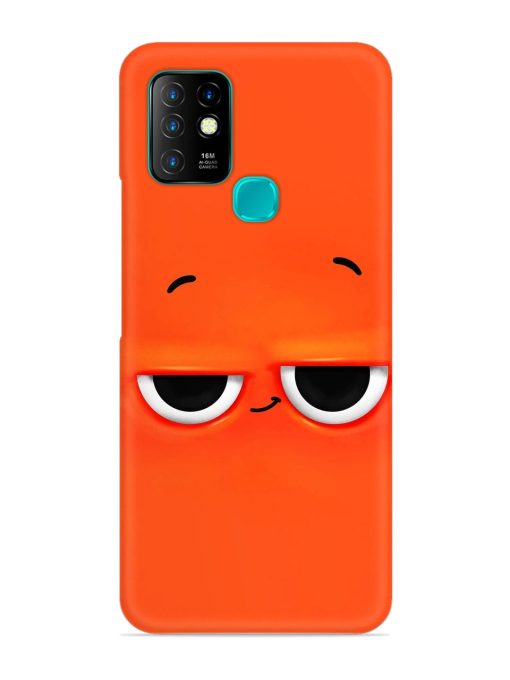 Smiley Face Snap Case for Infinix Hot 10 Zapvi