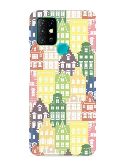 Seamless Shapes Pattern Snap Case for Infinix Hot 10 Zapvi