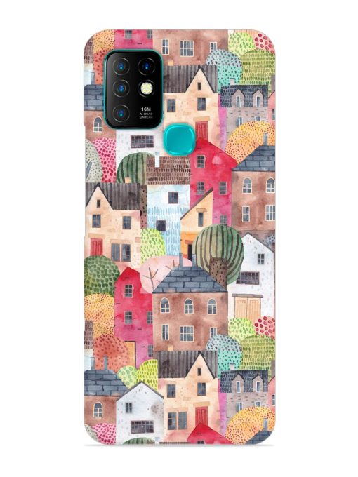 Abstract Seamless Pattern Snap Case for Infinix Hot 10