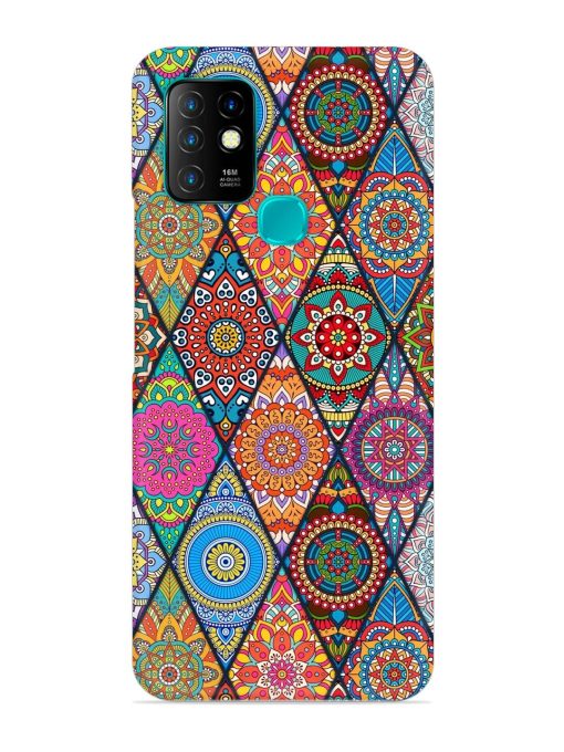 Seamless Tile Pattern Snap Case for Infinix Hot 10 Zapvi