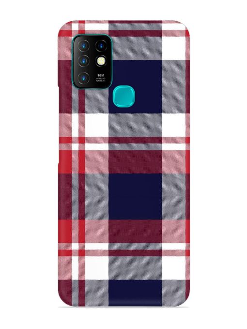 Classic Plaid Tartan Snap Case for Infinix Hot 10