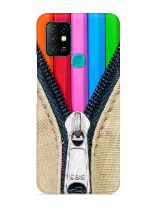 Zip In Color Snap Case for Infinix Hot 10