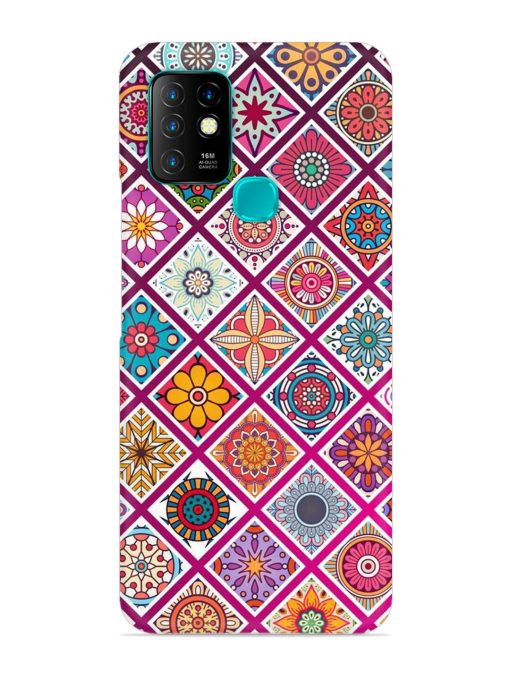 Seamless Tile Pattern Snap Case for Infinix Hot 10