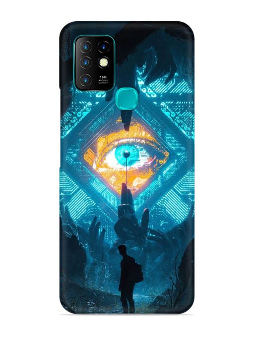 Arcane Eye Snap Case for Infinix Hot 10 Zapvi