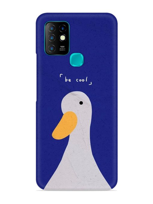 Be Cool Duck Snap Case for Infinix Hot 10 Zapvi