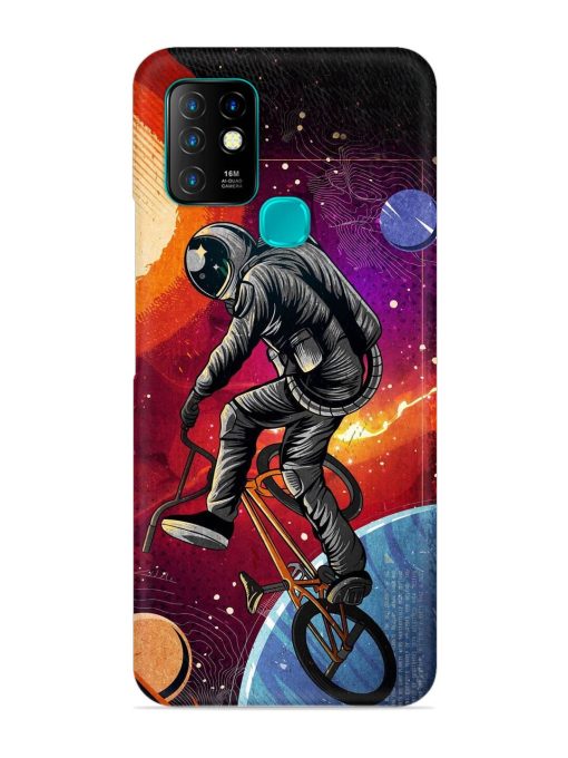 Super Eclipse Bmx Bike Snap Case for Infinix Hot 10