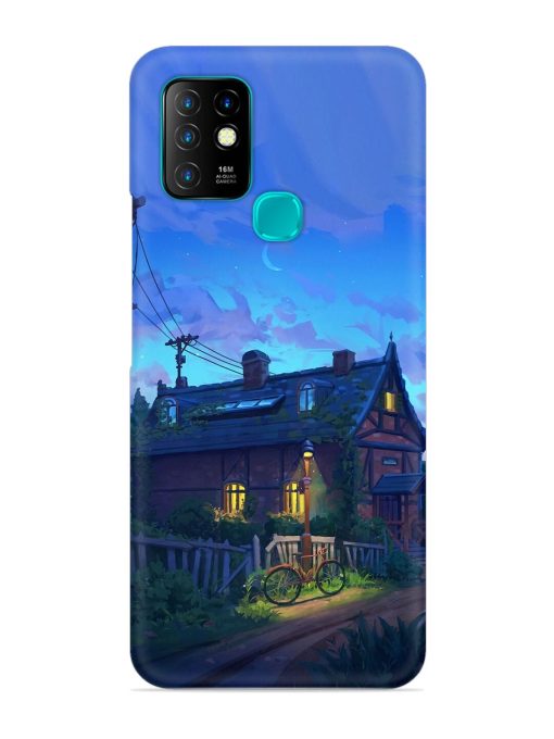 Beautiful Village House Snap Case for Infinix Hot 10