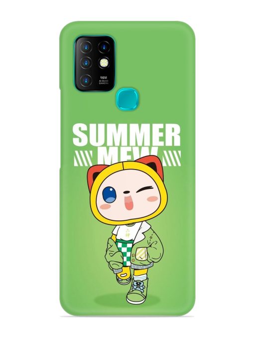 Summer Mew Snap Case for Infinix Hot 10