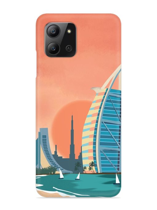 Dubai Architectural Scenery Snap Case for Infinix Hot 11 (2022) Zapvi