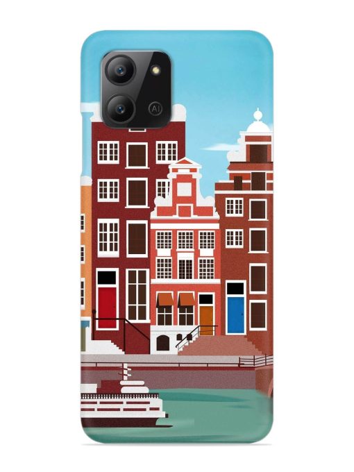 Scenery Architecture Amsterdam Landscape Snap Case for Infinix Hot 11 (2022) Zapvi