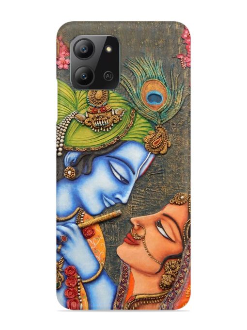 Lord Radha Krishna Flute Art Snap Case for Infinix Hot 11 (2022) Zapvi