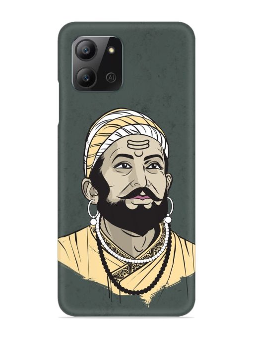 Shivaji Maharaj Vector Art Snap Case for Infinix Hot 11 (2022)