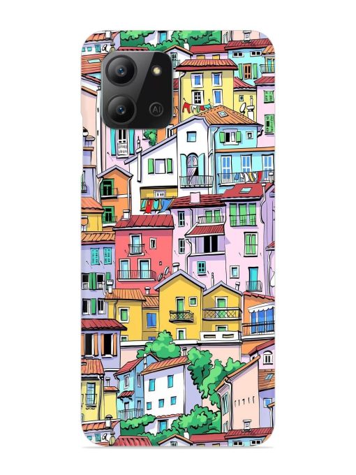 Europe Old Town Snap Case for Infinix Hot 11 (2022) Zapvi