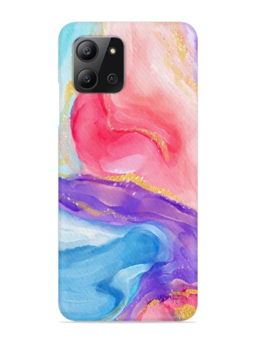 Watercolor Gradient Snap Case for Infinix Hot 11 (2022) Zapvi