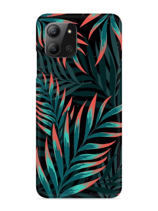 Green Leaf Art Snap Case for Infinix Hot 11 (2022) Zapvi