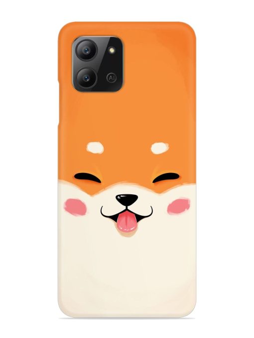 Happy Cat Art Snap Case for Infinix Hot 11 (2022) Zapvi