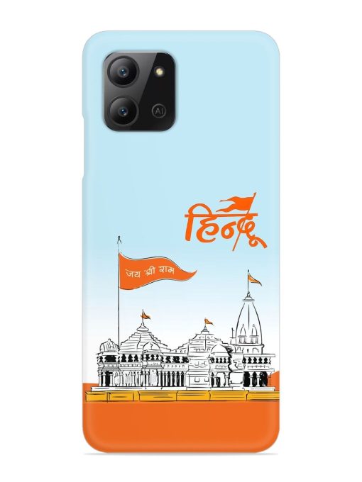 Ram Mandir Hindu Snap Case for Infinix Hot 11 (2022)