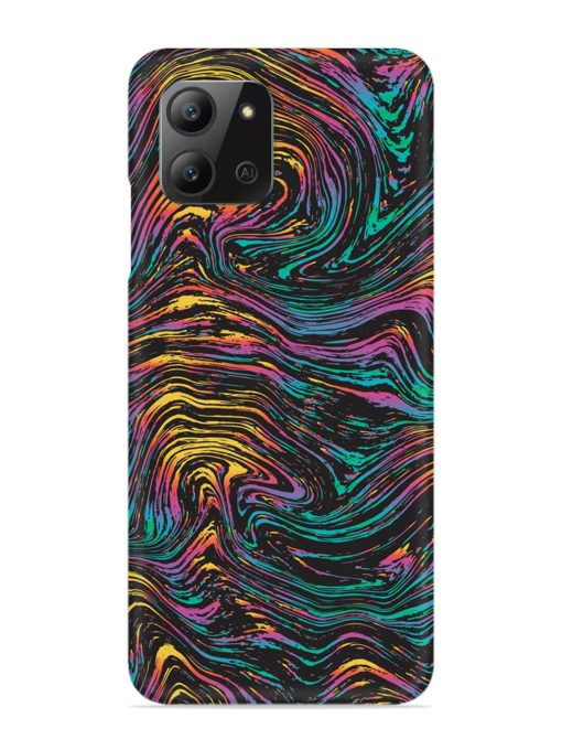 Abstract Liquid Colors Snap Case for Infinix Hot 11 (2022) Zapvi