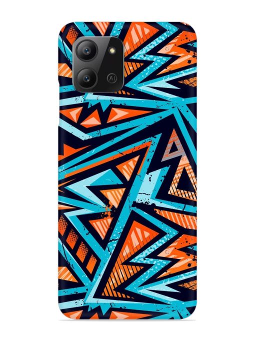 Abstract Seamless Grunge Snap Case for Infinix Hot 11 (2022) Zapvi