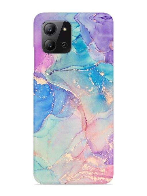 Alcohol Ink Colors Snap Case for Infinix Hot 11 (2022) Zapvi