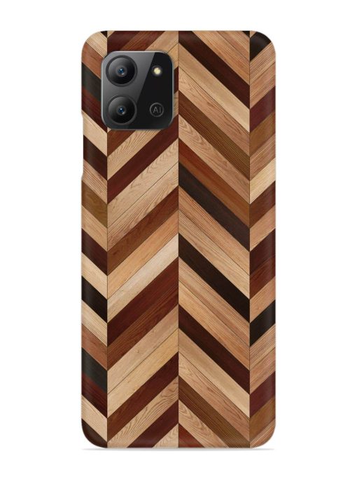 Seamless Wood Parquet Snap Case for Infinix Hot 11 (2022)