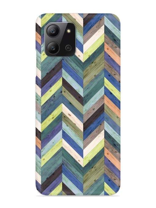 Chevron Random Color Snap Case for Infinix Hot 11 (2022) Zapvi