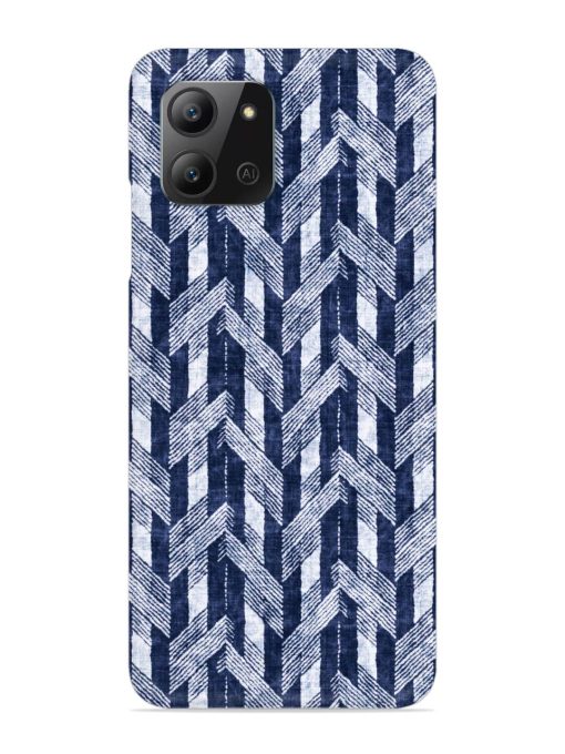 Abstract Herringbone Motif Snap Case for Infinix Hot 11 (2022)