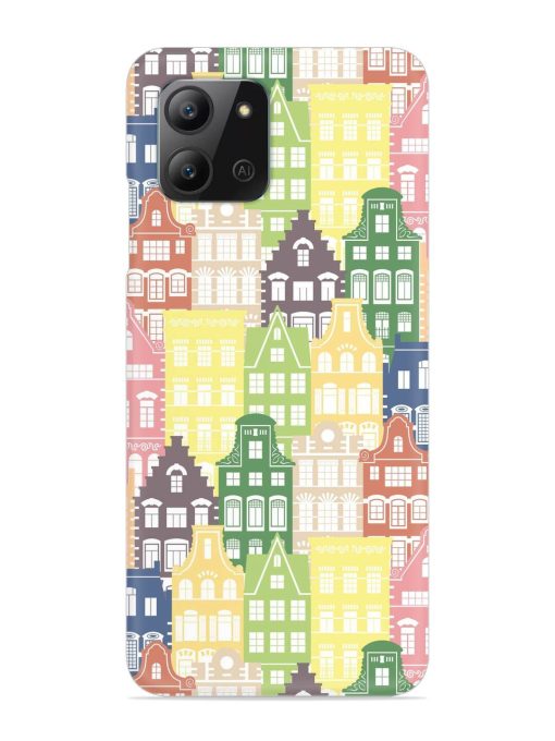 Seamless Shapes Pattern Snap Case for Infinix Hot 11 (2022)