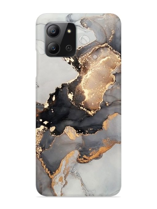 Luxury Abstract Fluid Snap Case for Infinix Hot 11 (2022) Zapvi