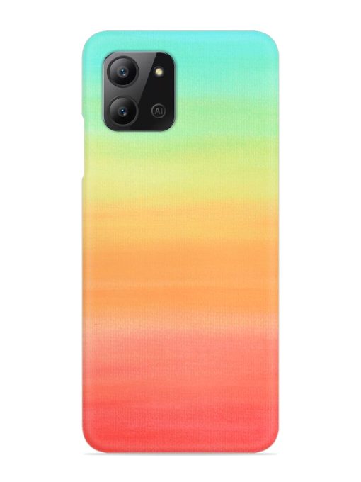 Background Sky Watercolor Snap Case for Infinix Hot 11 (2022) Zapvi